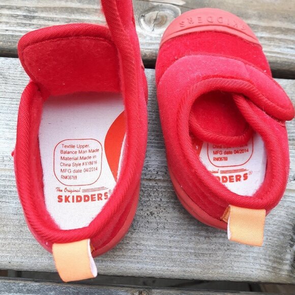 Skidders Baby Shoes Size 6 RED - Picture 4 of 4